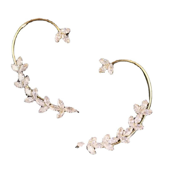Zircon Wheat Earrings for Effortless Everyday Style