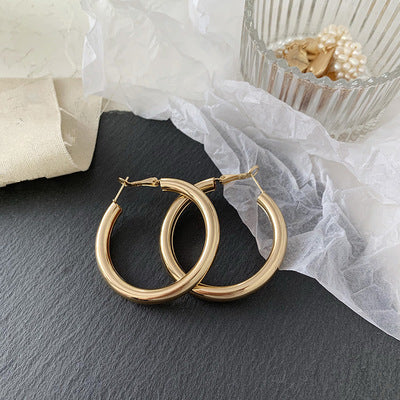 Chic Hoop Earrings for Everyday Elegance