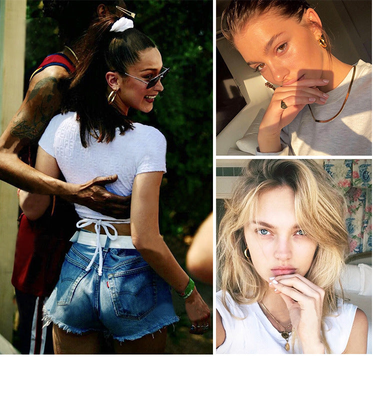 Chic Hoop Earrings for Everyday Elegance