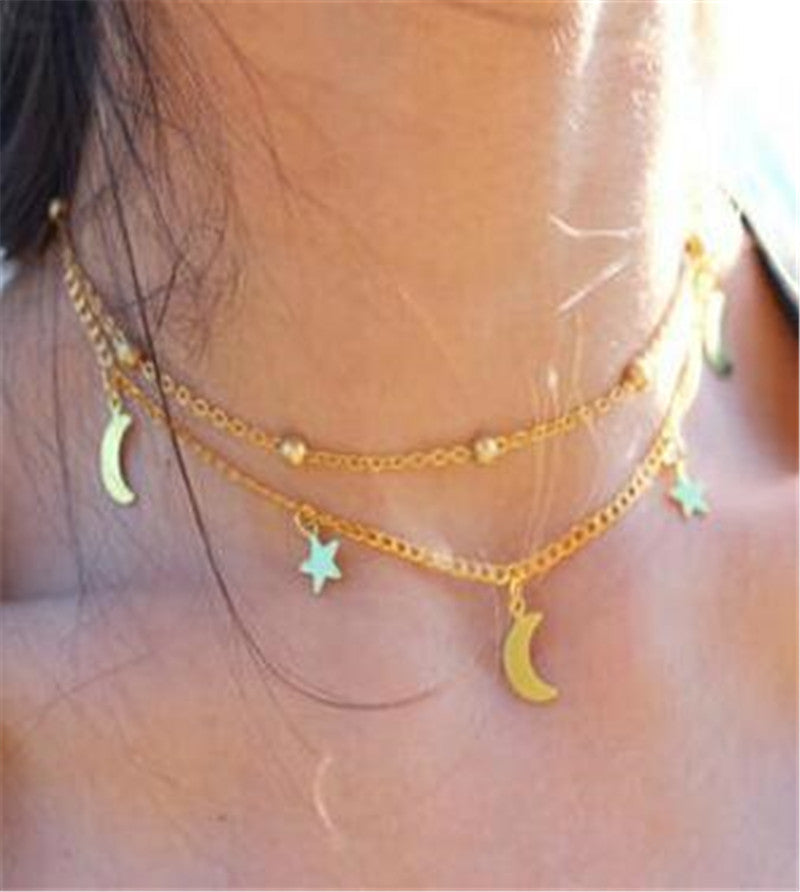 Celestial Charm Layered Necklace