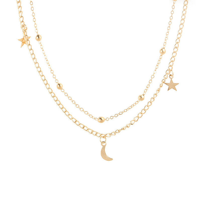 Celestial Charm Layered Necklace