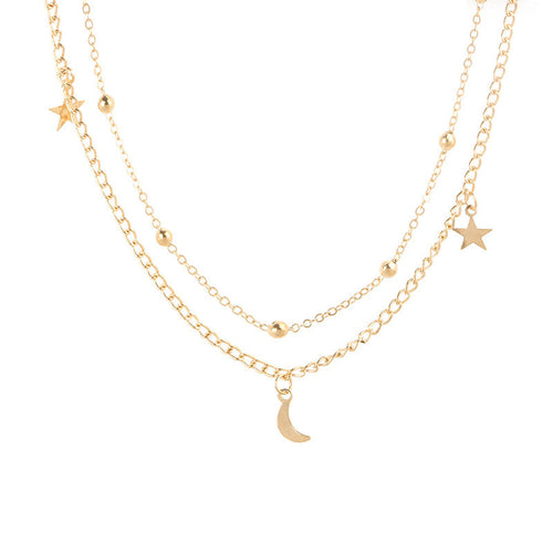 Celestial Charm Layered Necklace