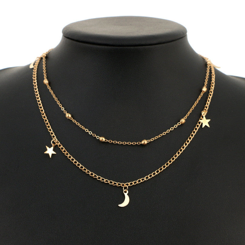 Celestial Charm Layered Necklace