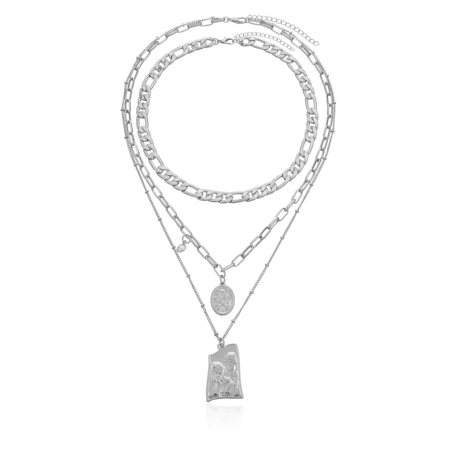 Vintage Multi-Layered Pearl Necklace