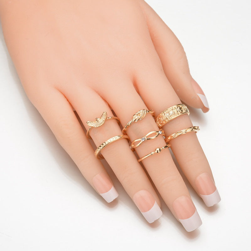 Chic 12-Piece Ring Set for Everyday Style