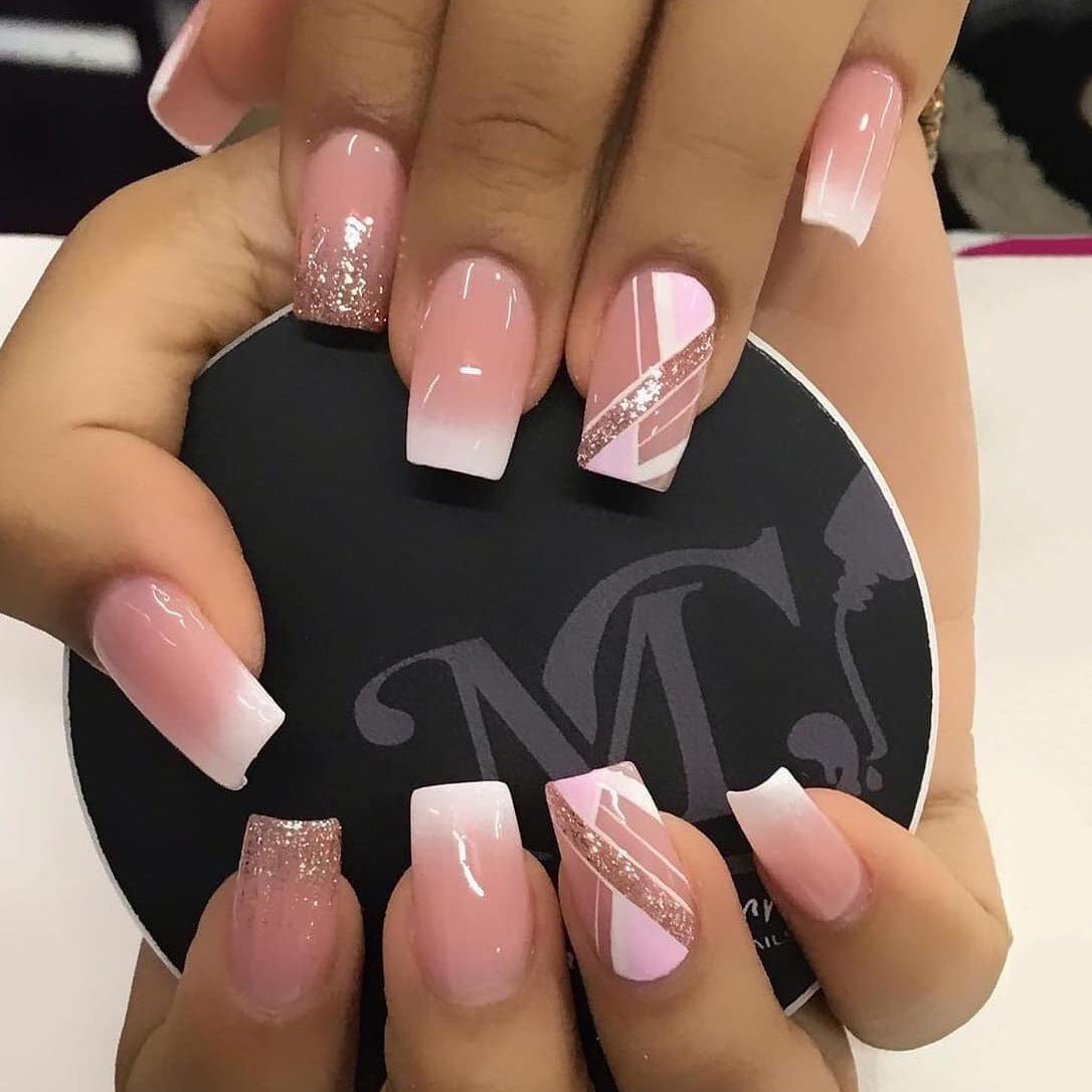 Chic Gradient Press-On Nails for Effortless Style