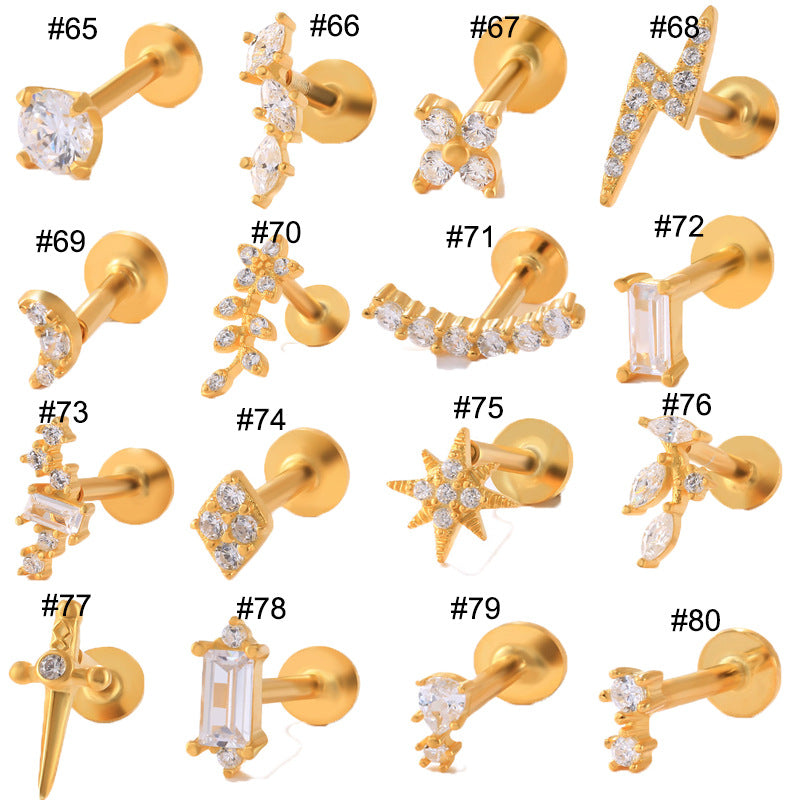 Minimalist Ear Studs for Everyday Elegance