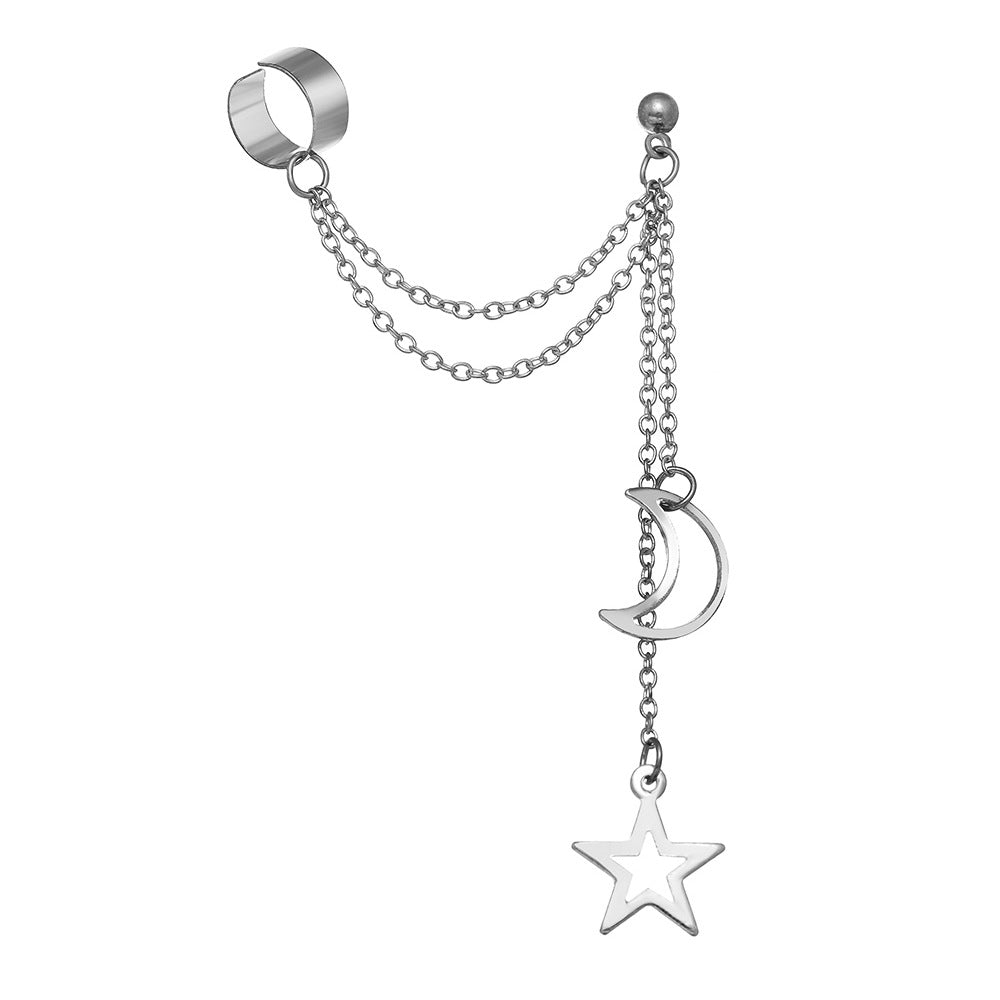 Retro-Inspired Ear Clip for Effortless Style