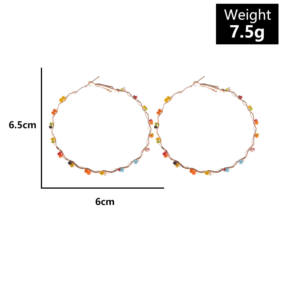 Sweet Circle Earrings for Everyday Elegance
