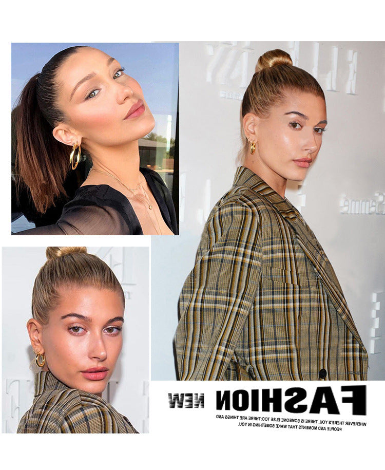 Chic Hoop Earrings for Everyday Elegance