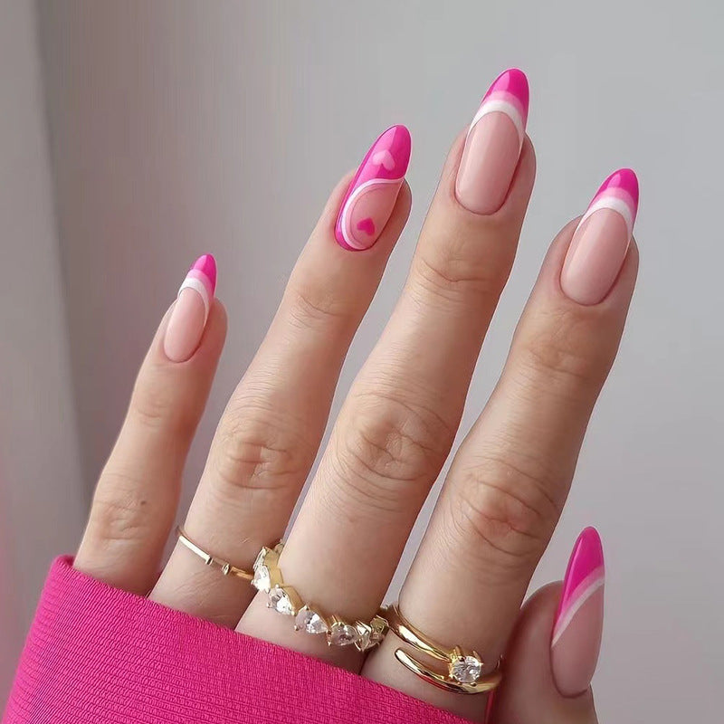 Chic Gradient Press-On Nails for Effortless Style
