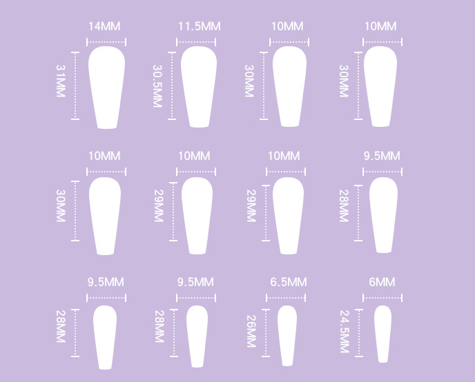 Chic Soft Finish False Nails