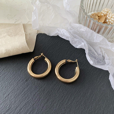 Chic Hoop Earrings for Everyday Elegance