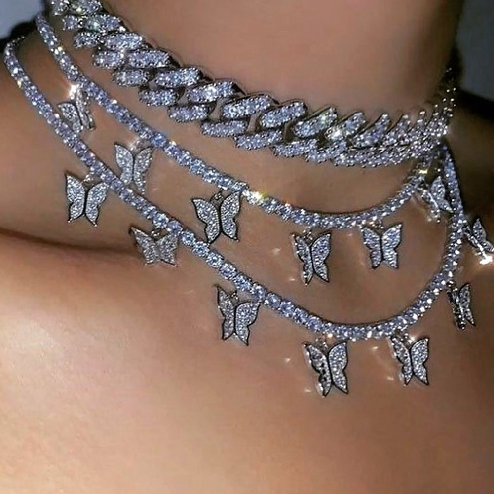 Butterfly Layered Necklace