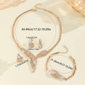 Elegant Leaf Jewelry Set for Everyday Glam