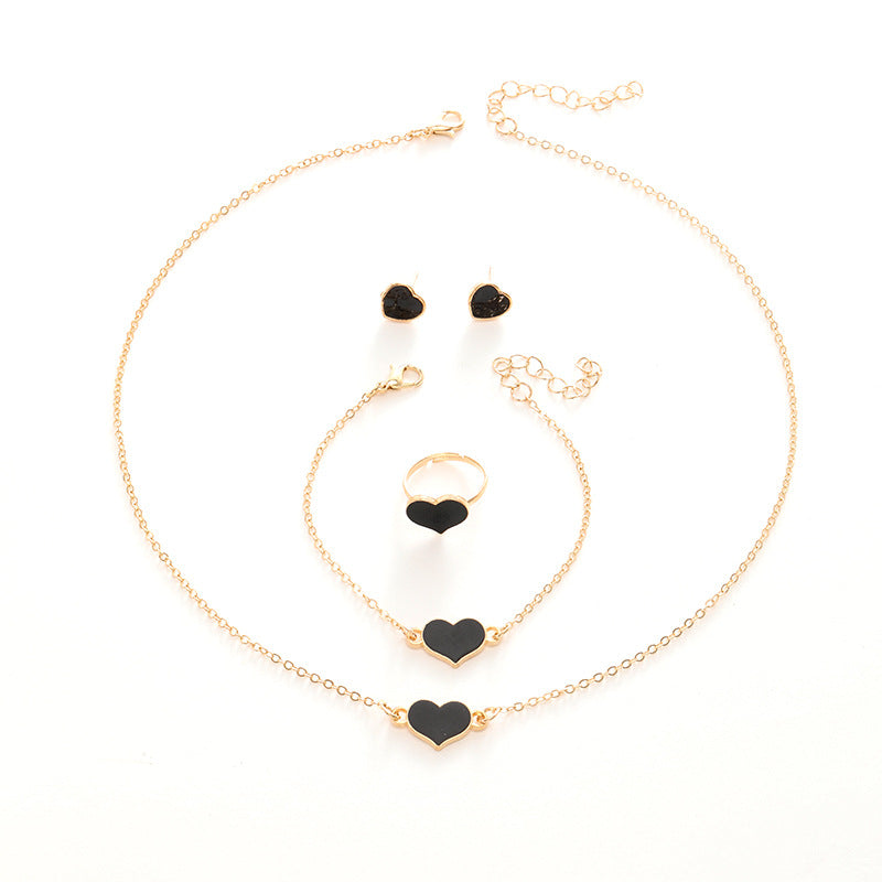 Heartfelt Charm Necklace Set