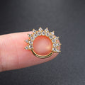 Charming Snake Leaf Stud Earrings