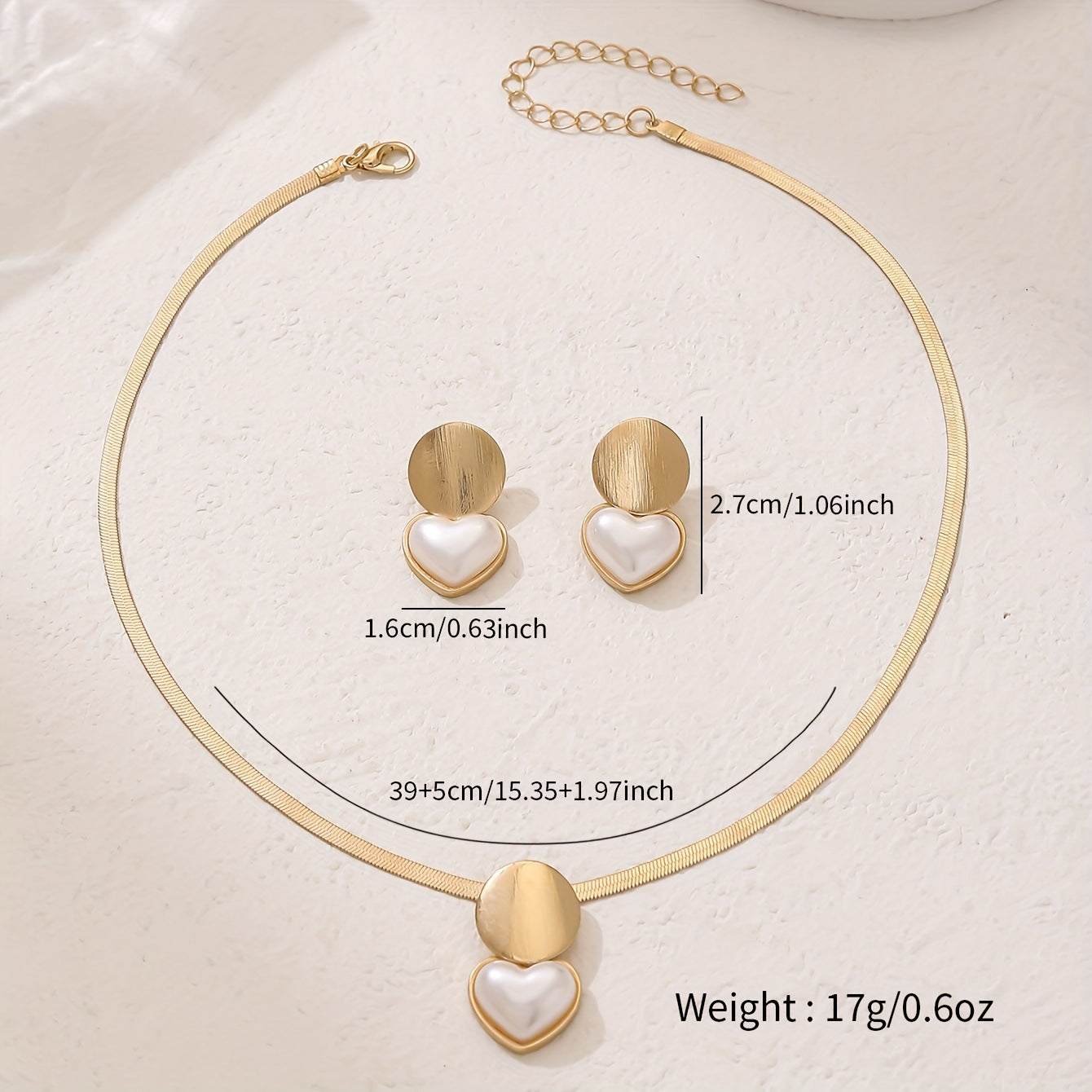 Heart-Shaped Pendant Necklace for Everyday Wear
