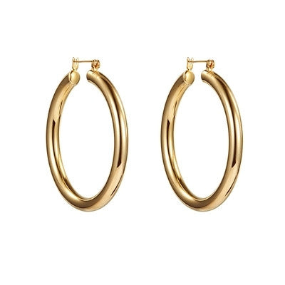 Chic Hoop Earrings for Everyday Elegance