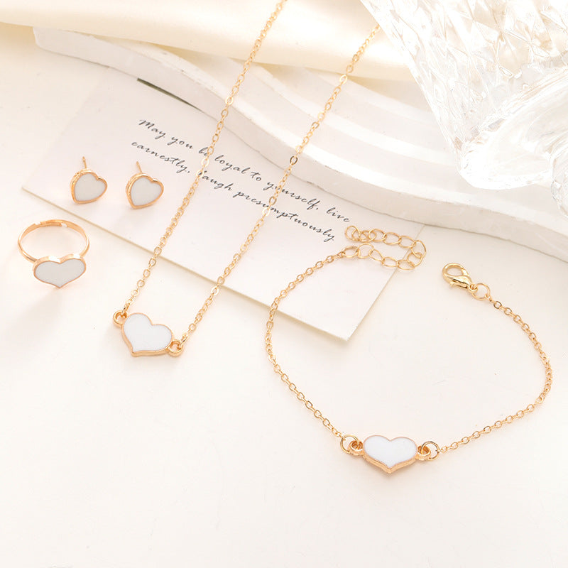 Heartfelt Charm Necklace Set
