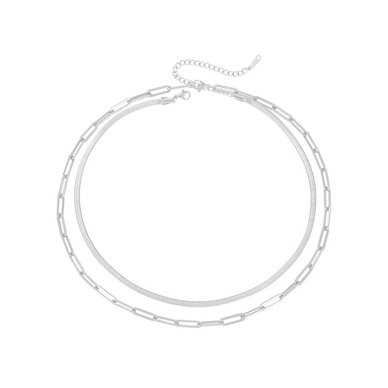 Chic Double Layered Necklace