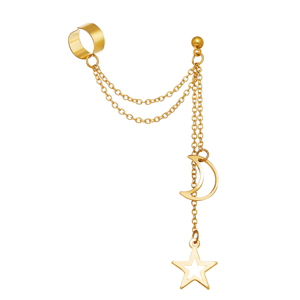 Retro-Inspired Ear Clip for Effortless Style