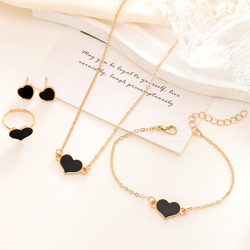 Heartfelt Charm Necklace Set
