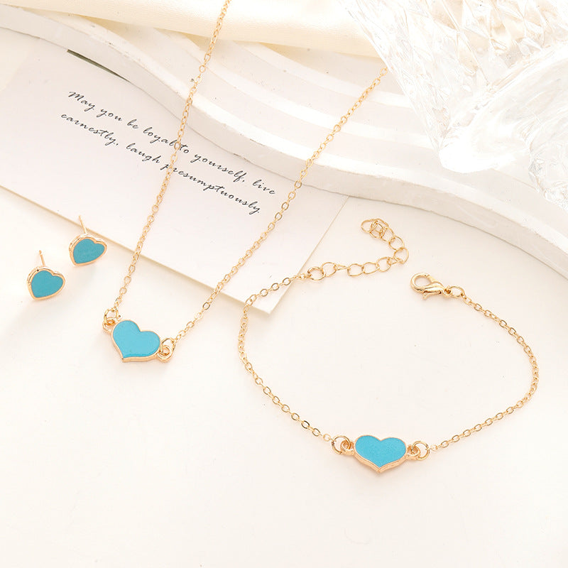 Heartfelt Charm Necklace Set