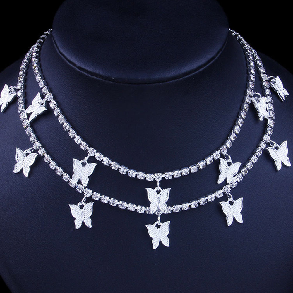 Butterfly Layered Necklace
