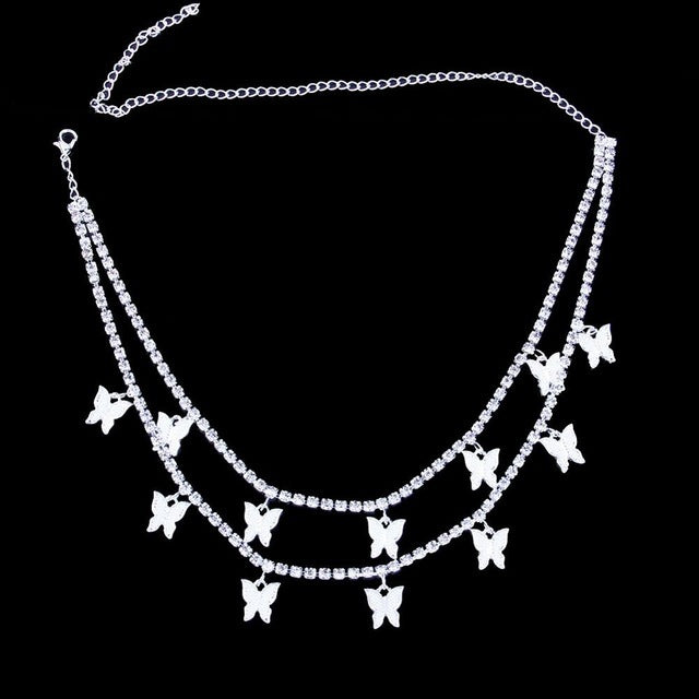 Butterfly Layered Necklace