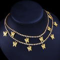 Butterfly Layered Necklace